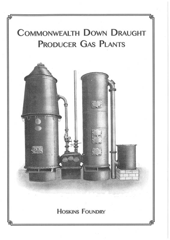 Producer Gas Plants by Hoskins Foundry